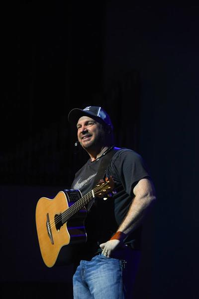Garth Brooks performs in Belmont University’s Massey Performing Arts Center Feb. 23 as part of ‘Homecoming in the Round’ concert (Photo by Sam Simpkins/Belmont University)