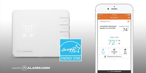 The Alarm.com Smart Thermostat Earns ENERGY STAR® Certification