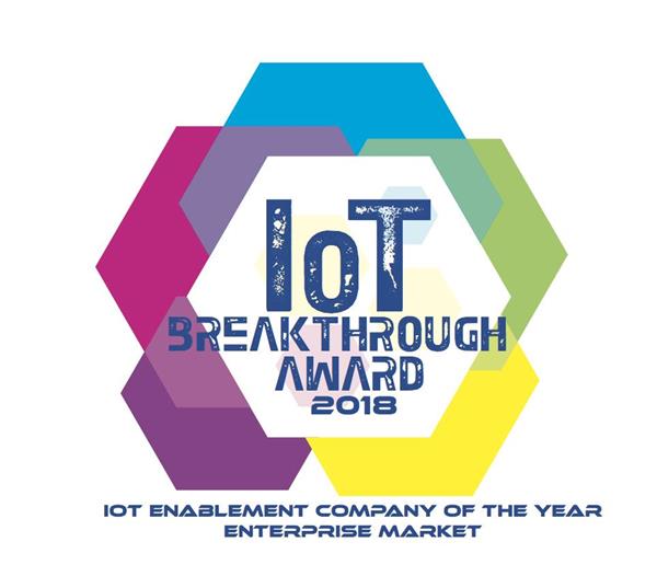 2018_01_17 IoT Breakthrough Award Badge