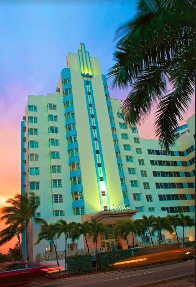 The historic Art Deco designed Cadillac Hotel & Beach Club in Miami Beach has been transformed after a multi-million dollar renovation. 