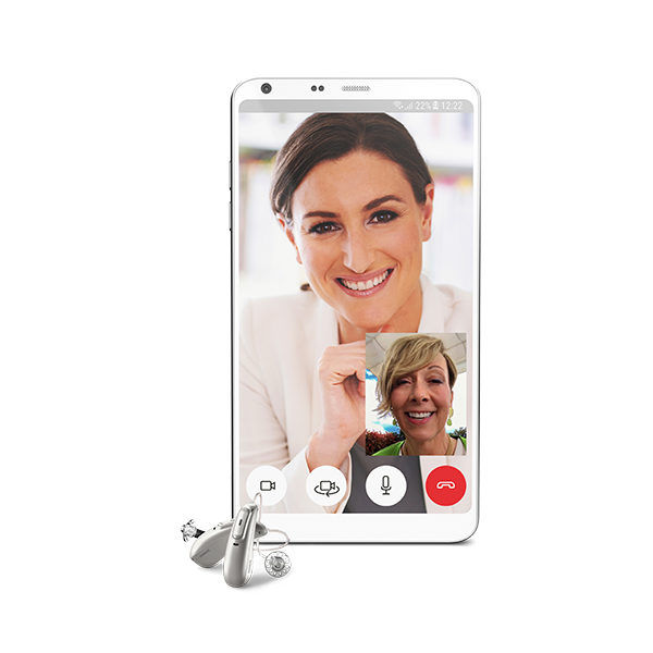 Phonak Marvel hearing aid technology also improves accessibility to hearing care by empowering consumers to benefit from a suite of smart apps that instantly connect hearing aid wearers with their hearing care professional via their smartphone.