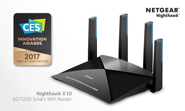 NETGEAR Nighthawk X10 R9000 AD7200 Smart WiFi Router