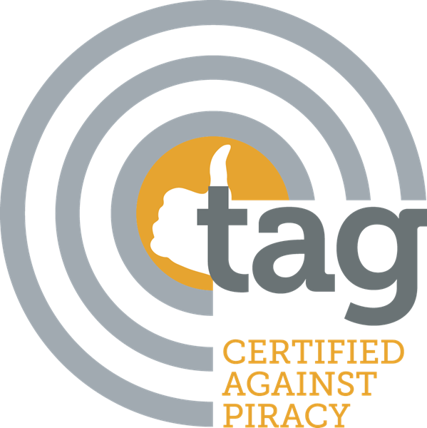 cmyk TAG Certified Against Piracy