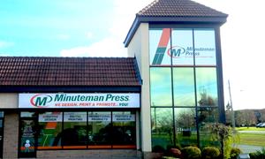 Minuteman Press Guelph Ontario Canada - Storefront