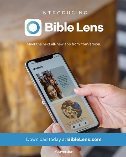 Bible Lens is the newest app from YouVersion. Download it today at BibleLens.com.