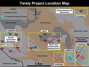 Yarely Project Location Map