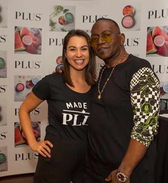Randy Jackson with Plus Products at the GBK Productions Pre-AMA Celebrity Luxury Lounge in West Hollywood. 