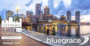 BlueGrace Boston - Best and Brightest Award 