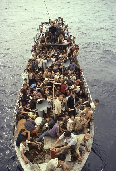 Réfugiés vietnamiens dans la mer de Chine méridionale, Indonésie