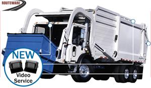 Routeware introduces video services to waste management fleet automation and waste hauling vehicles