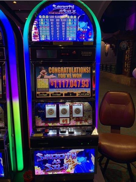 VGT jackpot win at Riverwind Casino