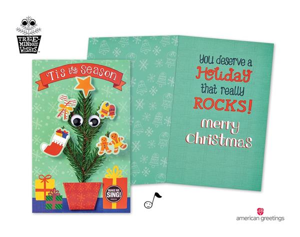 Give the Gift of Laughter with New Tree-mendous Wishes™ Cards from American Greetings