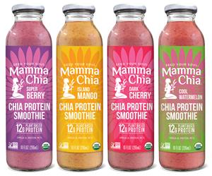 Mamma Chia's New Chia Protein Smoothies