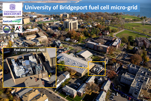 University of Bridgeport fuel cell micro-grid