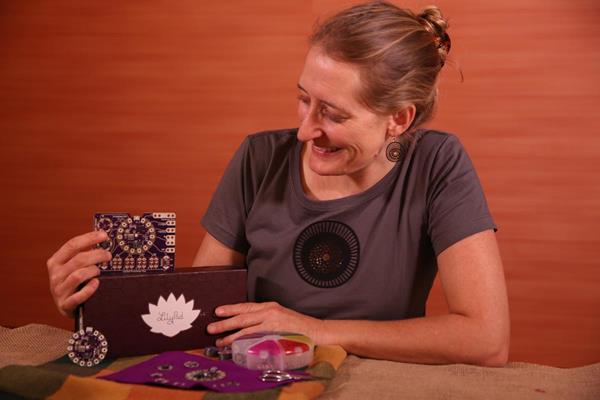 Leah Buechley, original creator of the LilyPad sewable electronics line of products, celebrates ten years of innovation in soft circuits and wearables for makers. 