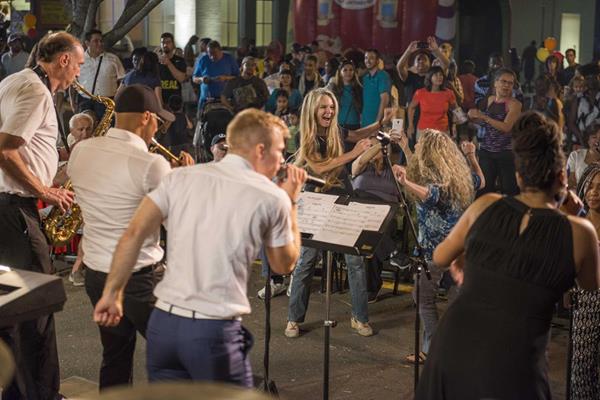 Downtown Clearwater's Fall Block Party revelers 