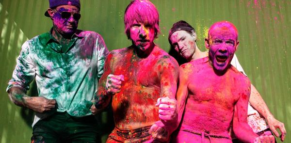 Red Hot Chili Peppers photo by Steve Keros.