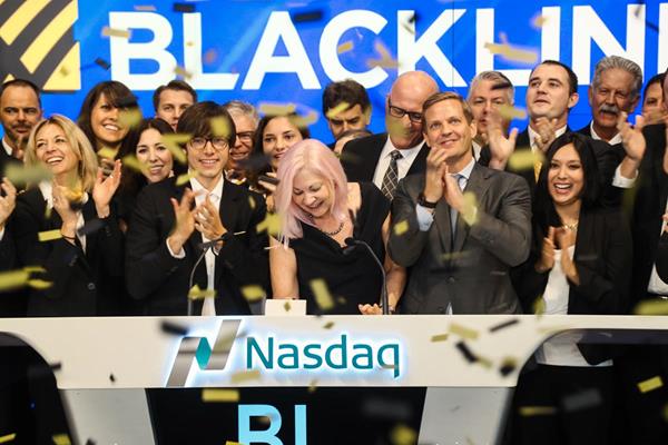 BlackLine, Inc. (Nasdaq: BL) Rings The Nasdaq Stock Market Opening Bell in Celebration of its IPO