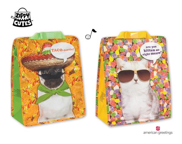 Make Gifts Spiffy in a Jiffy with Zippy Cutes™ Gift Bags from American Greetings