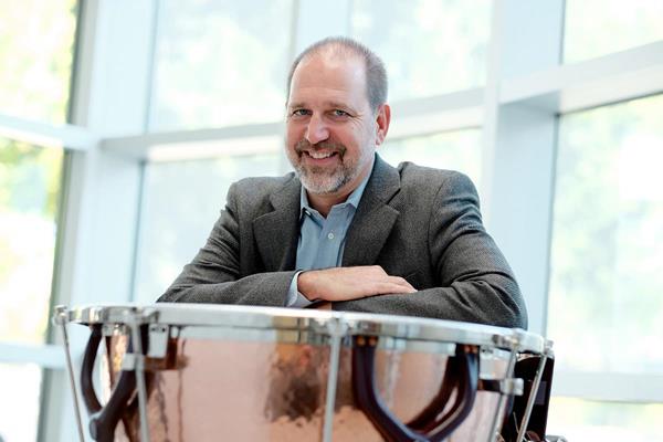 John Beck is chair of the Brass and Percussion Department of the UNCSA School of Music and principal percussionist for the Winston-Salem Symphony Orchestra.