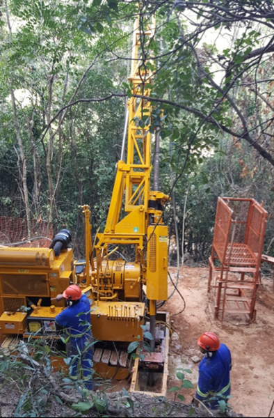 Drilling underway on Maravilha Diamond Project