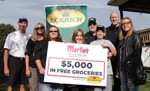 Eckrich®, Operation Homefront, and Martin’s Super Markets  Partnered to Honor Local Military Family