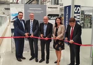 Bombardier Transportation weiht in Mannheim neues Hightech-Labor für Bahntechnologie ein – Lösungen für innovativen Batteriezug vorgestellt