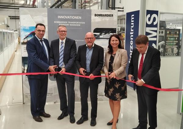 Bombardier Transportation Inagurates New Hi-Tech Lab in Mannheim