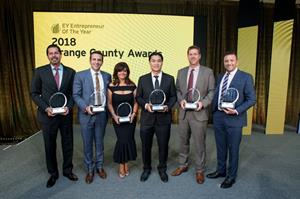 EY announces winners for the Entrepreneur Of The Year® 2018 Orange County Region Awards