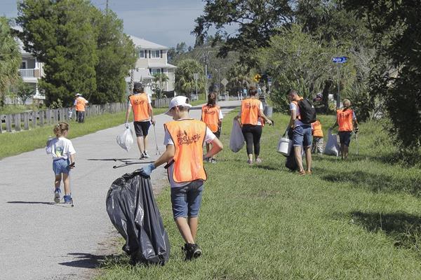 Pinellas Trail Cleanup