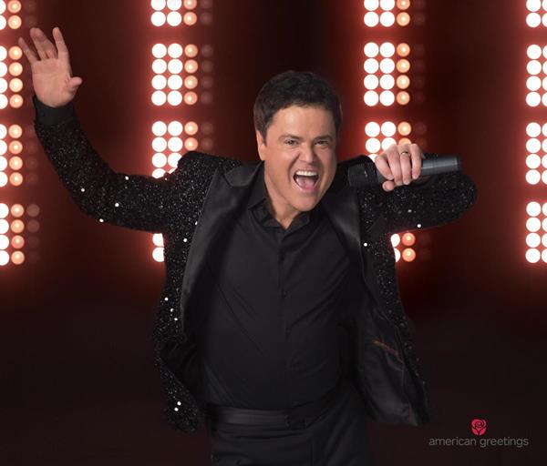 Have Donny Osmond do the honors with the latest addition to American Greetings Hollywood SmashUps™ collection of customizable celebrity video ecards! The show business legend dances and sings his way through a fun, original birthday song personalized for whomever you choose.