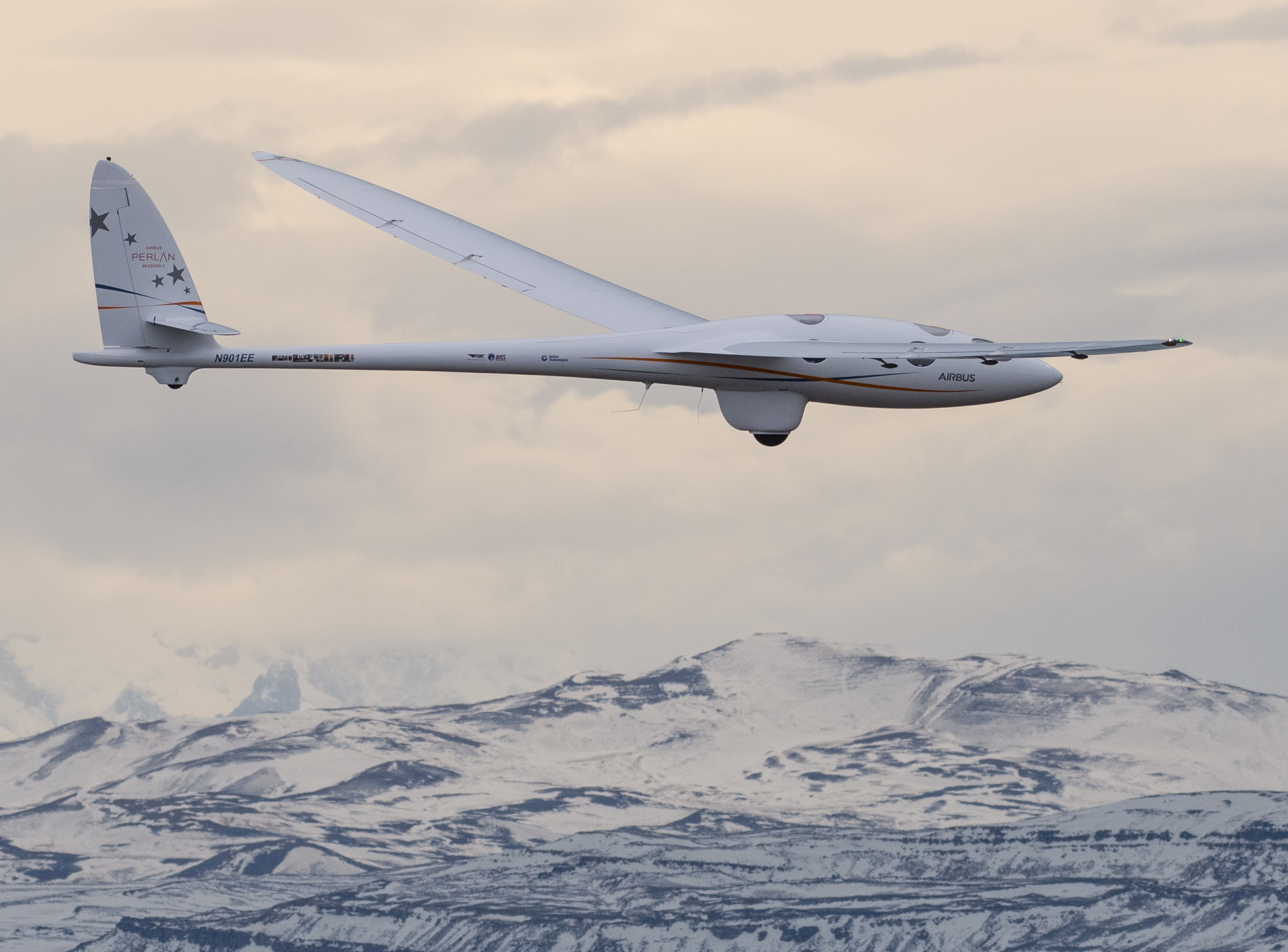 Airbus Perlan Mission II -- over the Andes