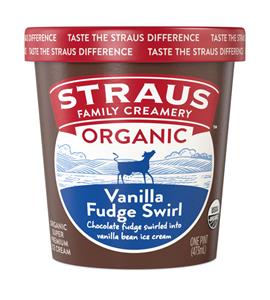 Organic Vanilla Fudge Swirl 