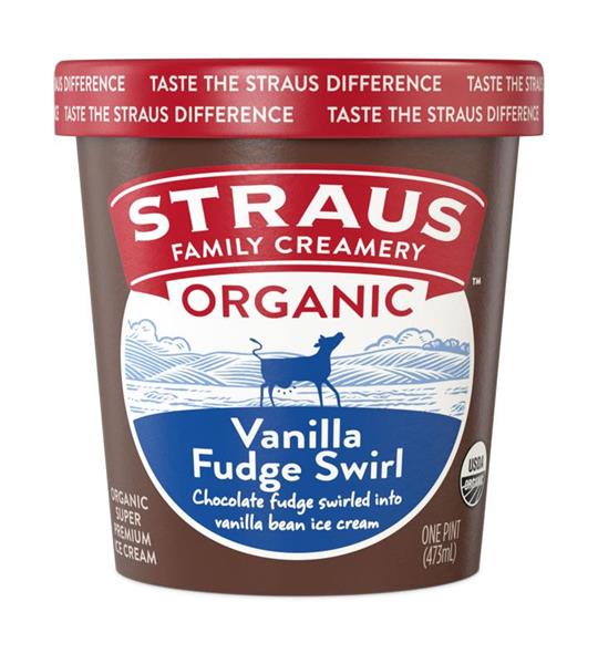 Organic Vanilla Fudge Swirl 