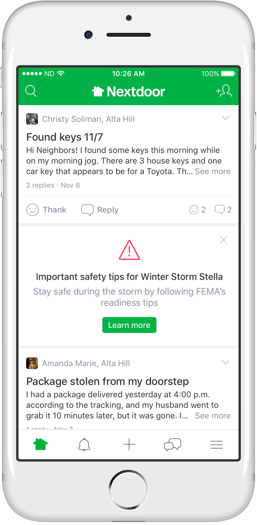 Nextdoor members will receive hyperlocal emergency preparedness information from FEMA in their Nextdoor neighborhoods on web and mobile devices.
