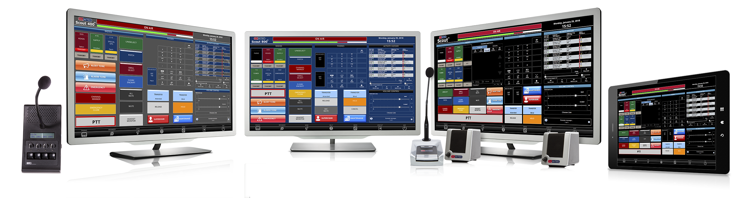 Avtec Scout Select Dispatch Console Family of Solutions