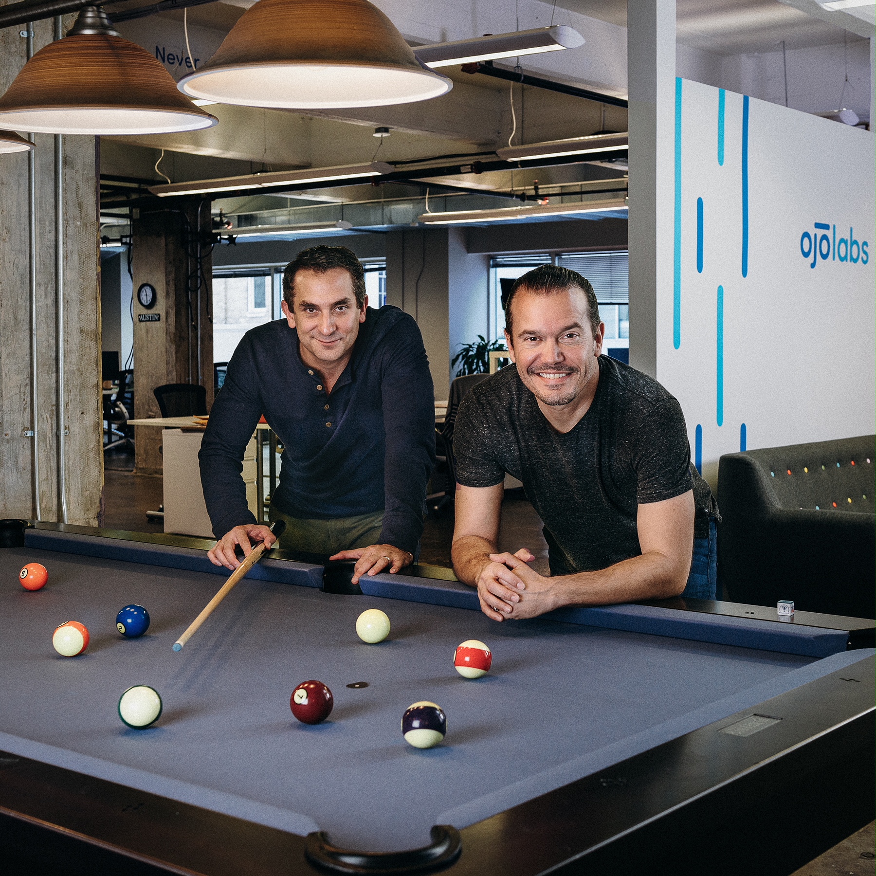 OJO Labs co-founders CEO John Berkowitz, left, and Chief Strategy Officer David Rubin