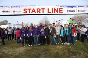 National Walk for Epilepsy Start Line
