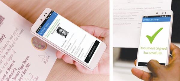 Innovative way to digitally sign, verify and secure your documents.