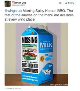 Wingstop Spicy Korean Q Returns