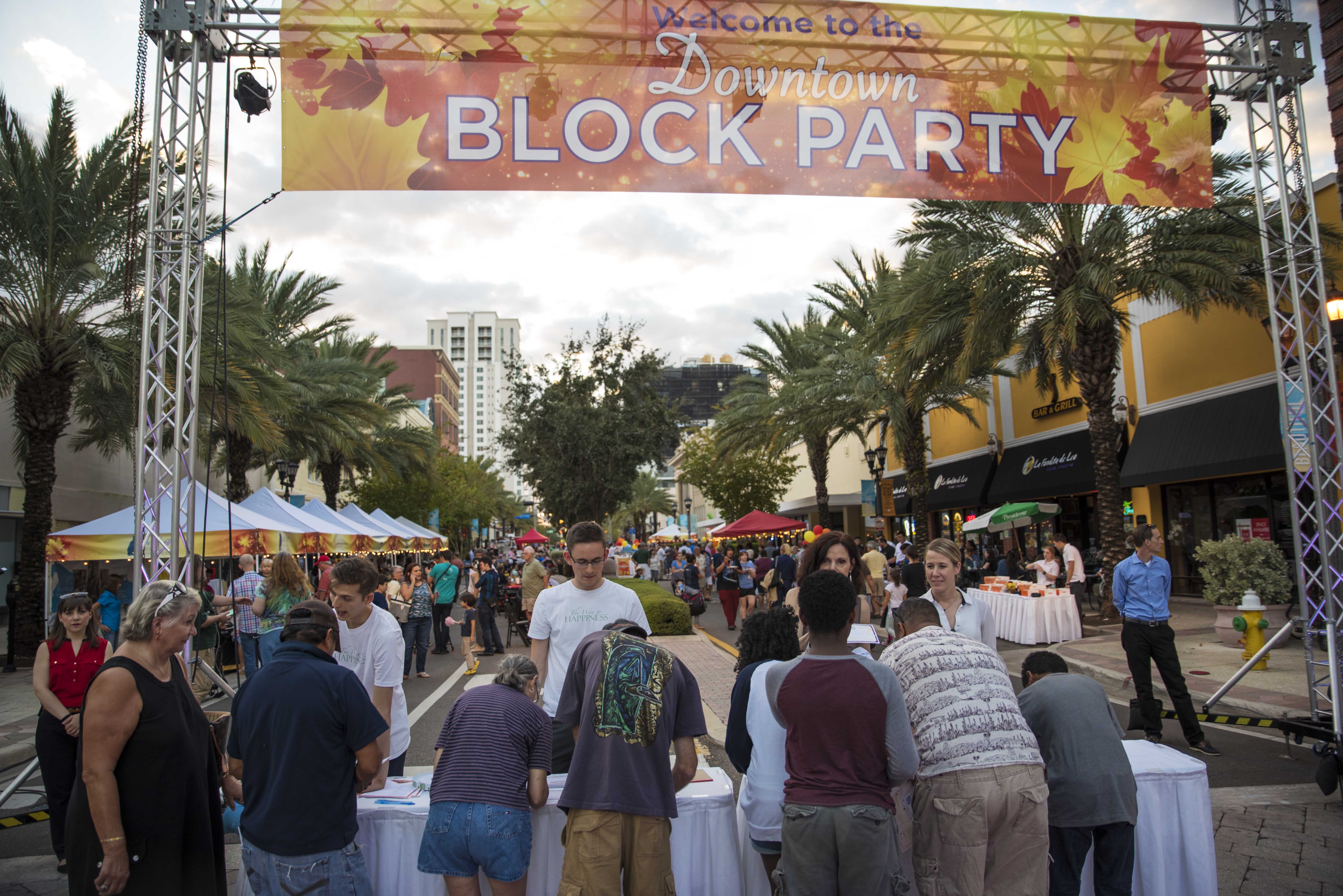 Downtown Clearwater Fall Block Party