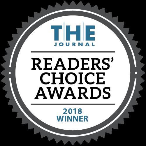 Infinite Campus has been selected as the 2018 Platinum recipient for Favorite Student Information System (SIS) and Data Management Tool as part of THE Journal’s fourth-annual Readers’ Choice Awards. 