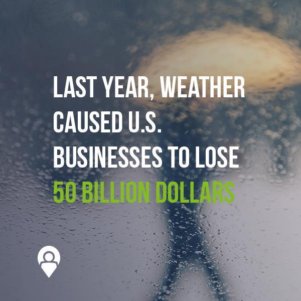 Last year, weather caused U.S. businesses to lose $50 billion | www.xad.com