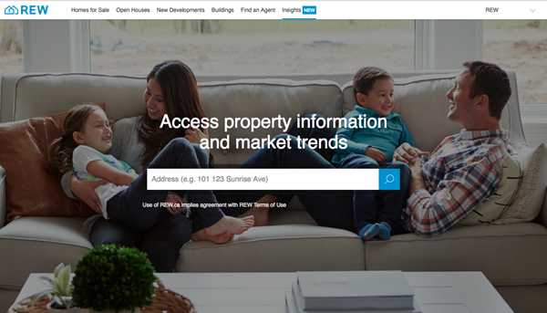 To access your property information, go to rew.ca/insights, type in the address and hit search.  From there you’ll see property details, links to similar properties, sales history, assessment value, and the number of similar homes on the market.