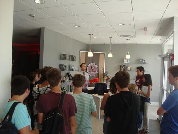Students tour the CCHR Florida Center