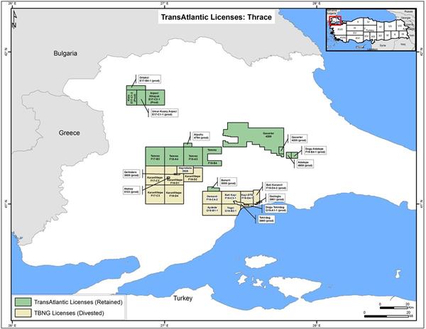 TransAtlantic Licenses: Thrace Basin
