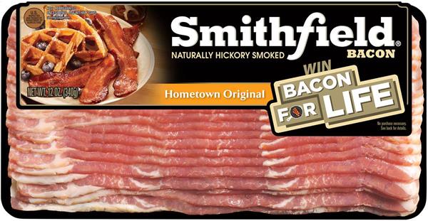 Smithfield Bacon For Life Packaging