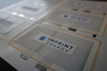 Imprint Energy ultrathin battery