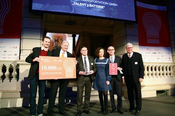 Bombardiers TALENT 3-Batteriezug gewinnt Innovationspreis Berlin Brandenburg