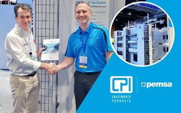 From left to right: Juan Luis Concheso, Pemsa’s Product & Marketing Manager, and Duke Robertson, CPI’s Sr. Product Manager of Open Systems
